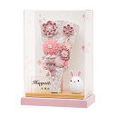 羽子板 コンパクト おしゃれ つまみ細工 ミニ かわいい 初正月 マンション 7号 (高さ28cm) 美鈴 名前入れ ケース入り 木製 女の子 初節句 お祝い ...