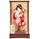 羽子板 お祝い 羽子板飾り 初正月飾り 13号 ケース 坂田宏子 千鶴 ケース飾り パノラマケース おしゃれ かわいい 可愛い モダン 送料無料 2025