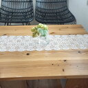 New 何を飾っても可愛い 細幅 テーブルセンター 約50×120cm 真っ白 テーブルランナー 食卓でも邪魔にならない細幅 細いテーブル 贈り物 ギフト ...