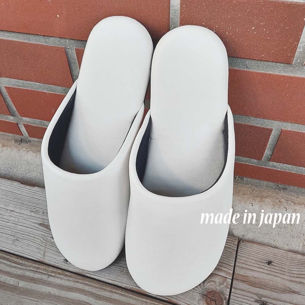 スリッパ 河北 日本製　ビニール　水拭き可 Lサイズ 〜約26cm シンプル オリジナル...