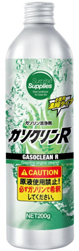 ガソクリンR ガソリンエンジン清浄剤 200g オイル添加剤 燃料添加剤 ガソリン添加剤