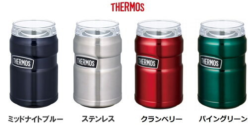 ステンレス製魔法びん構造だから、缶飲料の温冷長持ちサーモス THERMO...