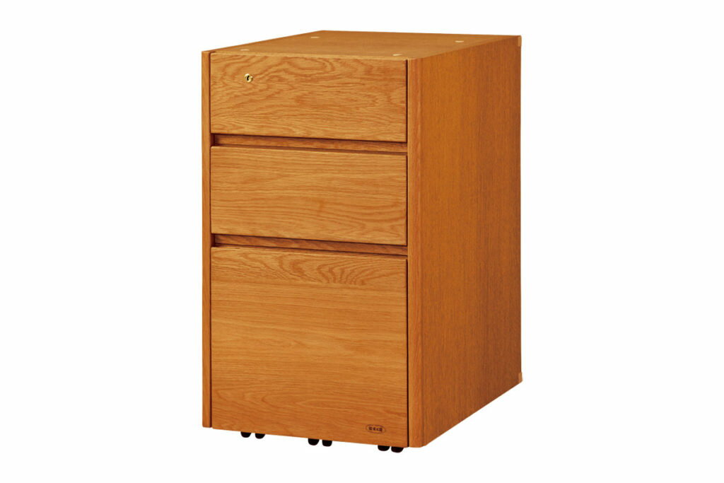 【受注生産】浜本工芸 学習机 No.6000デスクユニット 移動袖A [品番:No.6000移動袖A]【店頭受取対応商品】 [2]