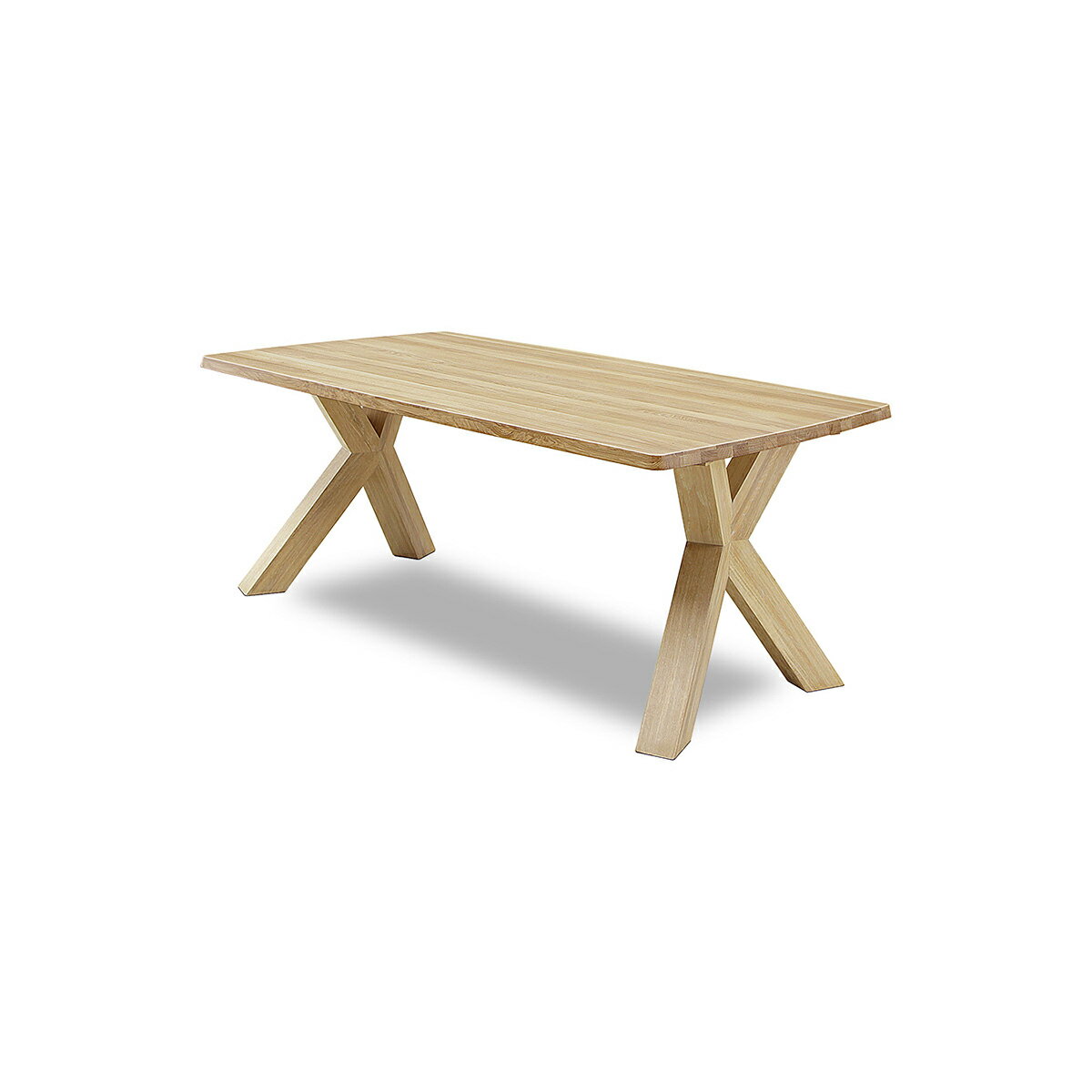 36％OFF シギヤマ家具 CITY(シティ) LD TABLE1 リビングダイニングテーブル Designed by IWAKURA EIRI 岩倉 榮利 (165cm, オーク)【同梱不可】【店頭受取対応商品】