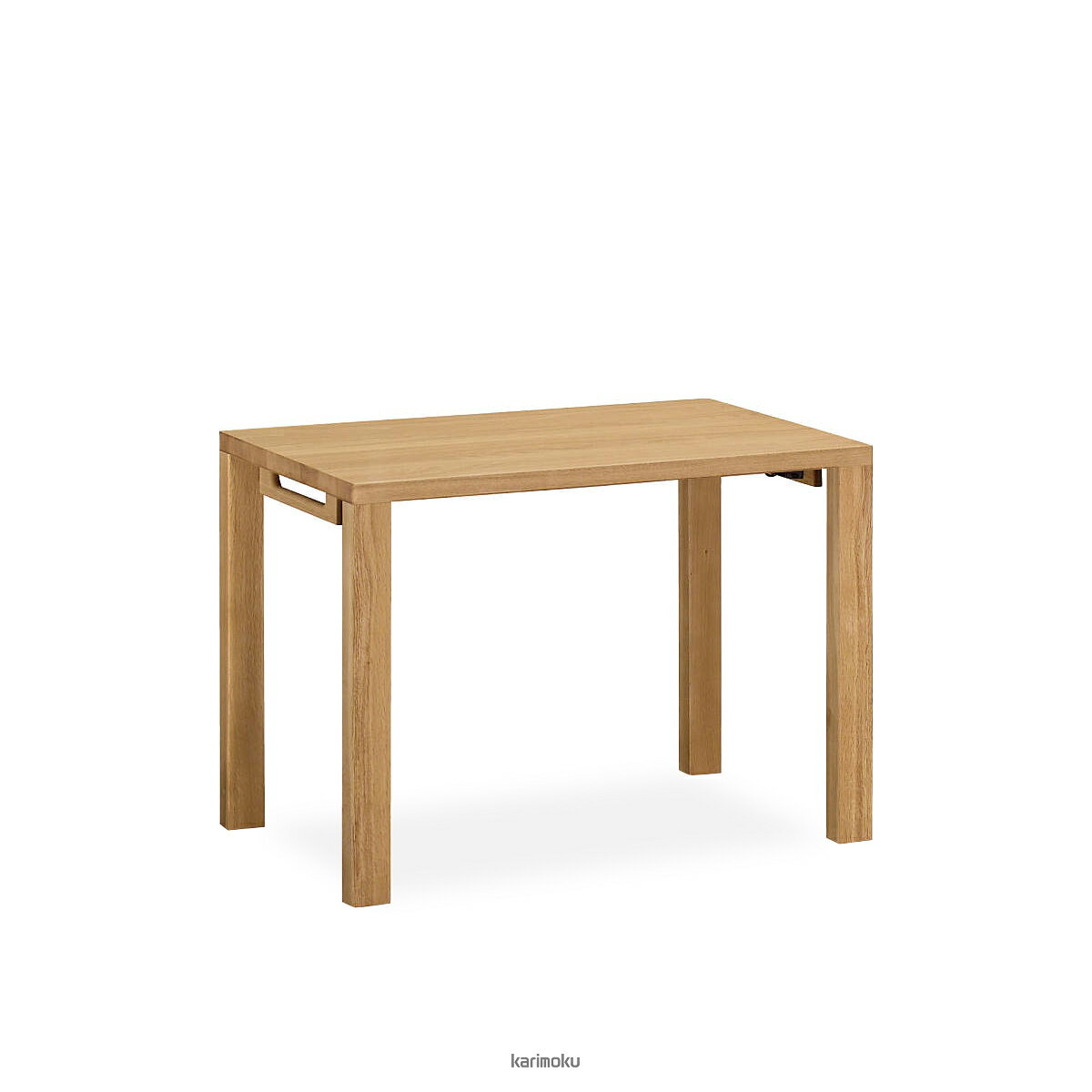 カリモク 学習机 ボナシェルタ デスク 平机 (幅100cm, 奥行き60cm, ピュアオーク色)【全国送料無料】【同梱不可】【店頭受取対応商品】