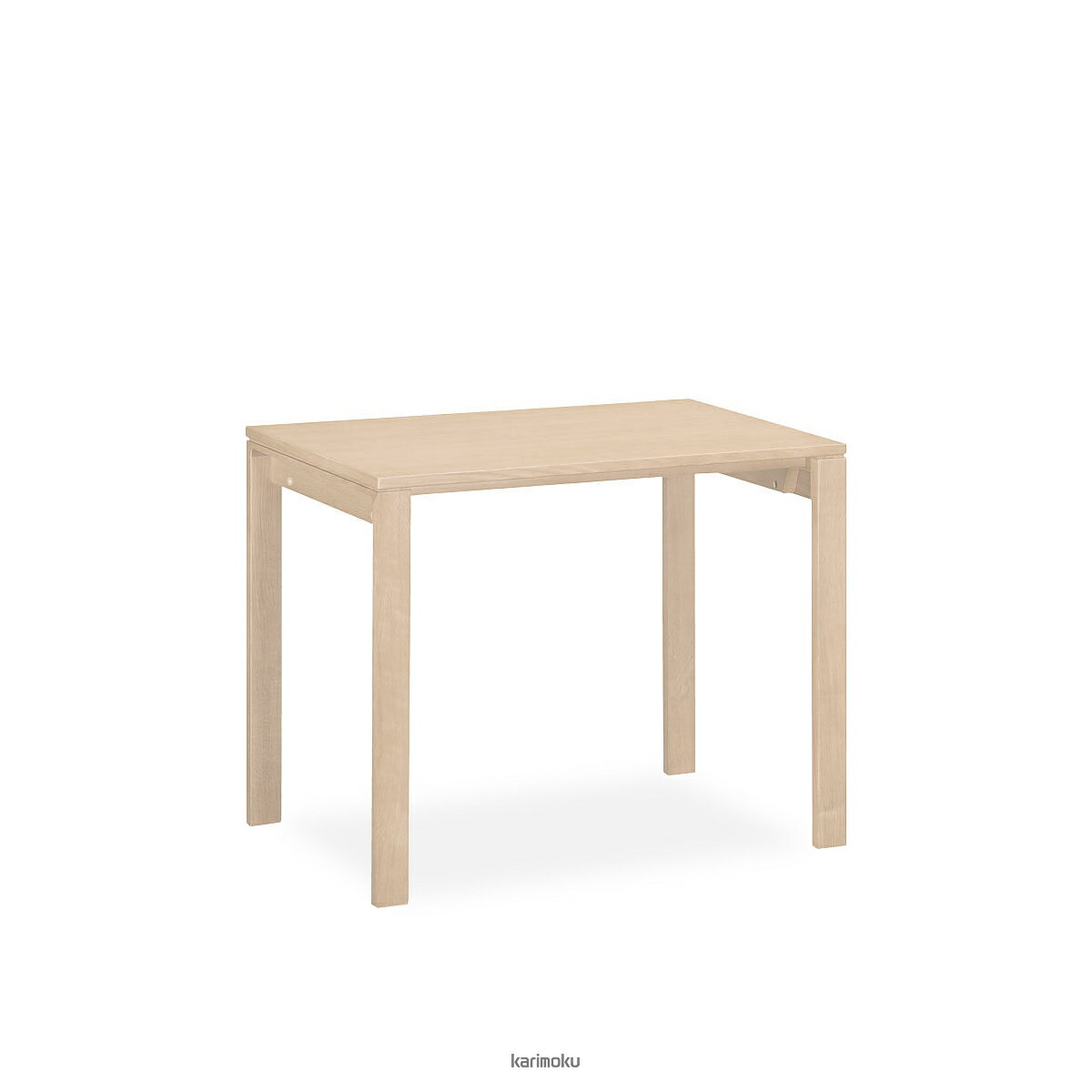 カリモク 学習机 ユーティリティプラス デスク (幅90cm, 奥行き60cm, シアーホワイ...