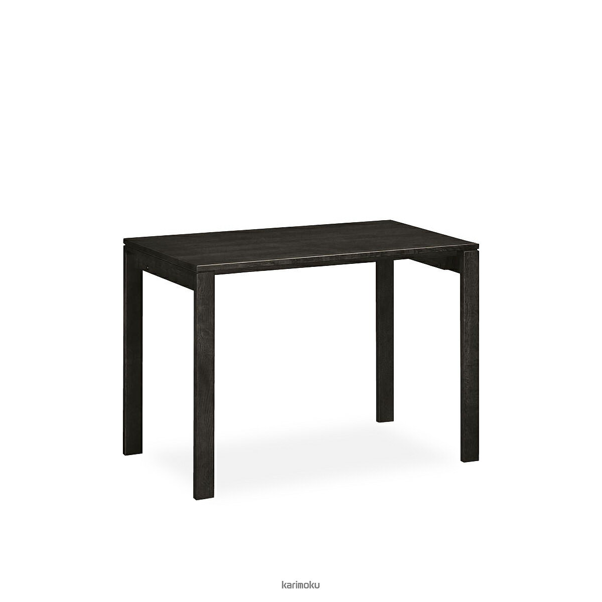 カリモク 学習机 ユーティリティプラス デスク (幅100cm, 奥行き60cm, シアーブラック色)【全国送料無..