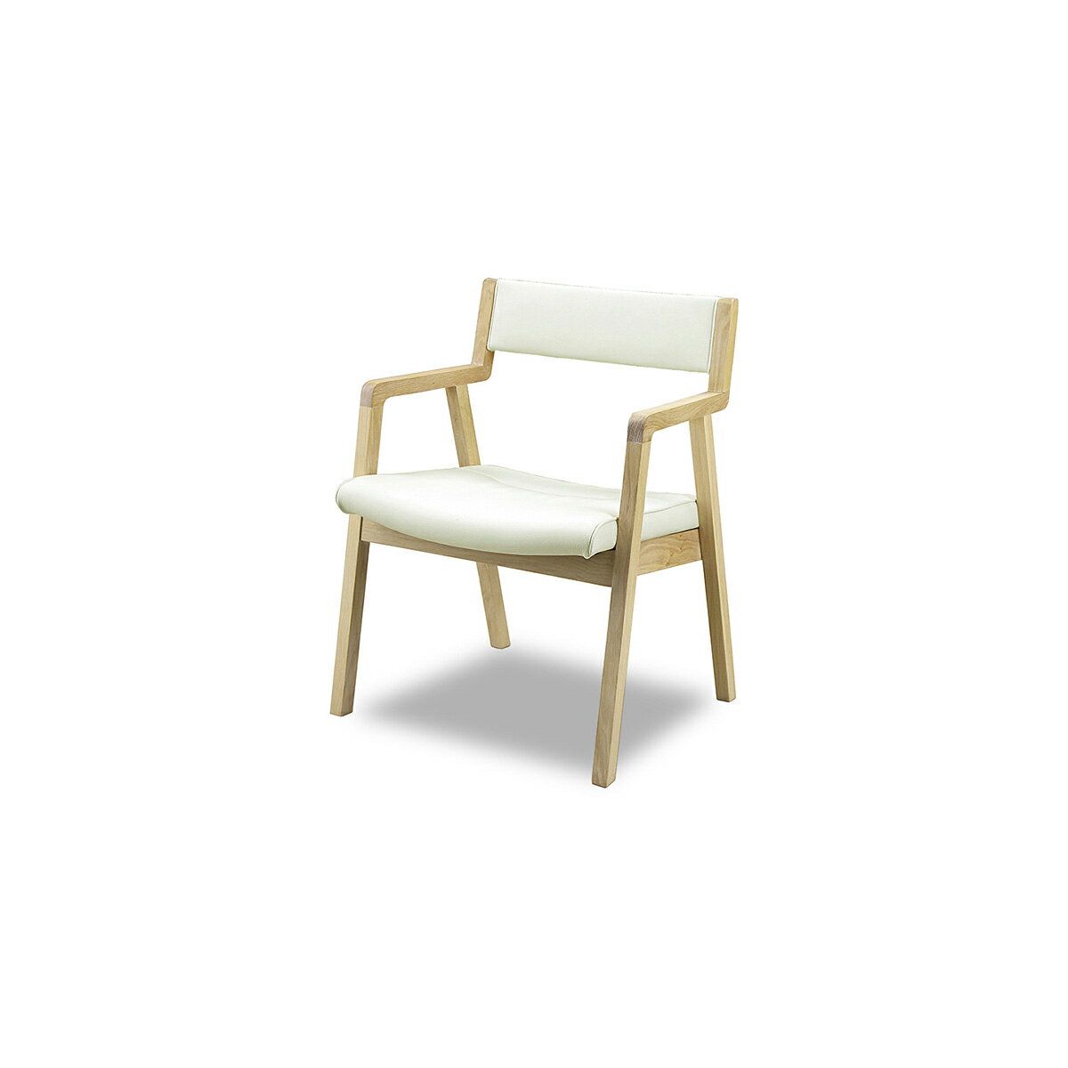 31％OFF シギヤマ家具 CITY(シティ) LD CHAIR1 リビングダイニングチェア Designed by IWAKURA EIRI 岩倉 榮利 (ホワイト)【同梱不可】【店頭受取対応商品】