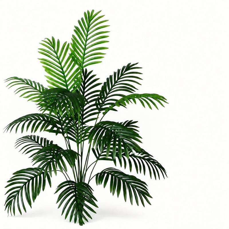 フェイクグリーン 大型 アレカヤシ 人工観葉植物 120cm 18本立 リアル ヤシの木 おしゃれ 鉢植え 水やり不要 お手入れ簡単 インテリア リビング 玄関