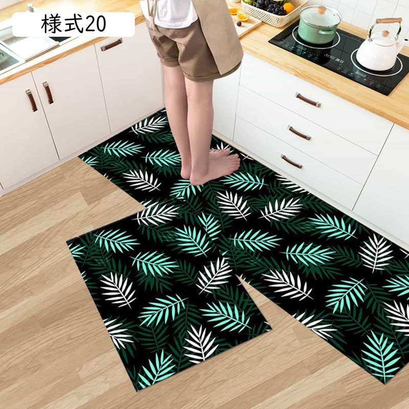 台所マット ベーシック 厚手 動物 40*60cm 犬 猫 可愛い 防水 防汚 防炎 柔らかい 疲労防止 クッション 暖かい 低反発 洗濯不要 お手入れ簡単 様式 玄関マット 滑り止め付 キッチン 汚 aiailogistics-10049082 あいあいロジスティック サンプル画像3
