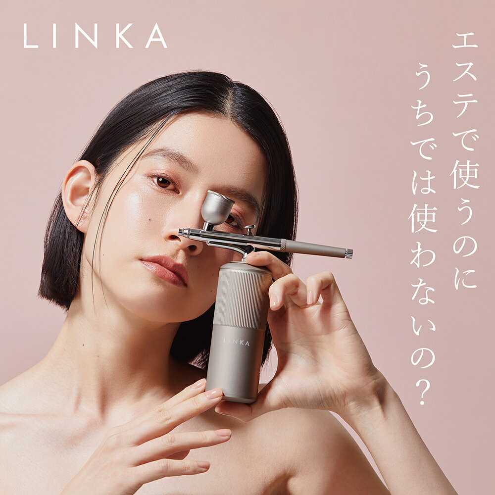  LINKA クリスタルミスト 美顔器 超音波 ミスト マイクロミスト 導入 エクソソーム 化粧品 ヒト幹細胞 毛穴ケア エアミスト ハンディミスト セルフエステ マイクロ酸素プレス スキンケア ツヤ肌 潤い スターターセット リンカ 新生活 ギフト