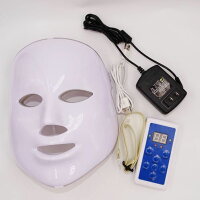 美顔器マスク家庭用シミくすみニキビ光エステLEDマスクコラーゲン毛穴しわ乾燥肌弾力ハリ老化防止ほうれい線美肌スキンケアSKINCAREOPTIONS7色LED美容マスク【送料無料迅速発送】