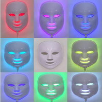 美顔器マスク家庭用シミくすみニキビ光エステLEDマスクコラーゲン毛穴しわ乾燥肌弾力ハリ老化防止ほうれい線美肌スキンケアSKINCAREOPTIONS7色LED美容マスク【送料無料迅速発送】