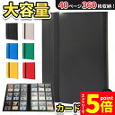 ★マラソンP5倍★カードファイル カードケース 6色選べる カード 大容量 トレカ トレカケース ファイル カード収納 ケース 保管 バインダー 横入れ コレク...