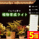 【お買い物マラソン期間中 P5倍 】LED植物育成ライト 植物育成ライト 薄型 板状 板 パネル 5段階調光 LED 植物ライト 植物育成ランプ 観葉植物用ライ...