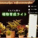 LED植物育成ライト 植物育成ライト 薄型 板状 板 パネル 5段階調光 LED 植物ライト 植物育成ランプ 観葉植物用ライト 室内栽培ランプ 定時機能 タイマ...