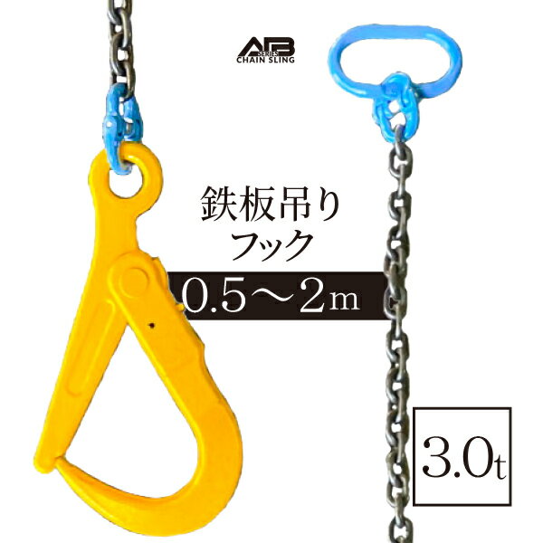 鉄板吊りフック【3t】