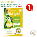 ソリッドゴールド SOLIDGOLD　成犬・老犬用 ドッグフード　ホリスティックブレンド（1kg）