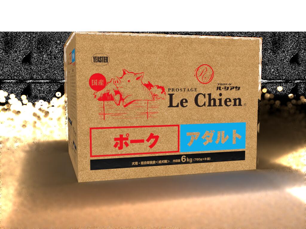 Rakuten - プロステージ ドッグ ル・シアン ポーク アダルト 6kg （750g×8） ドッグフード　【お取り寄せ商品】