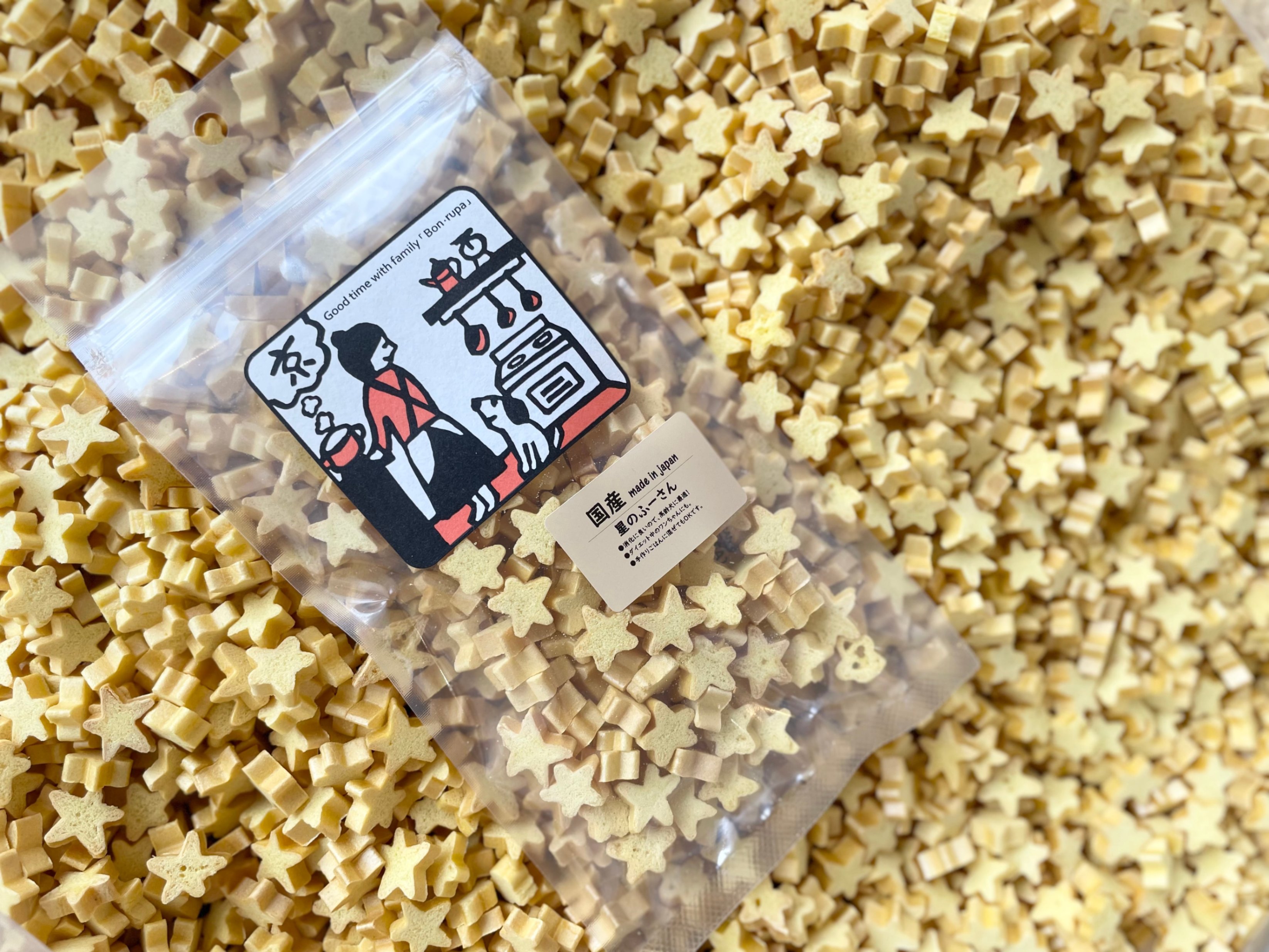 星のふーさん　20g　ボン・ルパ　ドッグ　小型犬　中型犬　大型犬　愛犬　おやつ　株式会社 Bon・rupa..