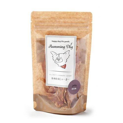 【この商品の特徴】 ・北海道産の原材料にこだわって作った完全無添加のペット用おやつです。 ・北海道産の鶏のささみをスライスし、添加物無添加で食べ応えのあるジャーキーに仕上げました。 ・素材そのままの風味を感じられる安心安全な大人気のおやつです。 【原材料】 ささみ（北海道産） 【成分】 粗たんぱく質87．5％以上、粗脂肪4．3％以上、粗繊維0．1％以下、粗灰分4．1％以下、水分8．9％以下、代謝エネルギー100g当たり244kcal 【内容量】 30g 【原産国】 日本 【備考】 ・飲み込み等により喉に詰まらせる場合がございます。与える際は飼い主の監視下のもと、ペットの年齢や体重などを考慮したうえで必要な大きさに砕くなどしてお与えください。 ・12か月未満の幼犬には与えないでください。 ・また、色や形が異なる場合がございますが出荷や生産時期によるもので問題ございません。 ・保存時は直射日光・高温多湿を避け開封後はお早めにご使用ください。 ・添加物無添加のため保存状態等によってはカビが生える場合がございます。 成分粗たんぱく質87．5％以上、粗脂肪4．3％以上、粗繊維0．1％以下、粗灰分4．1％以下、水分8．9％以下、代謝エネルギー100g当たり244kcal商品説明欄北海道産の鶏肉を使用したジャーキーです。やわらかい口当たりで、成犬〜老犬までお召し上がりいただけます。 北海道産の原材料にこだわって作った完全無添加のペット用おやつです。 北海道産の鶏のささみをスライスし、添加物無添加で食べ応えのあるジャーキーに仕上げました。 素材そのままの風味を感じられる安心安全な大人気のおやつです。サイズ・寸法等W12cm×H20cm×D5cm注意事項※開封後は冷暗所で保管し賞味期限にかかわらずお早めに使い切って下さい。HDかみかみジャーキー　ささみ　30g北海道産の鶏肉を使用したジャーキーです。やわらかい口当たりで、成犬〜老犬までお召し上がりいただけます。 北海道産の原材料にこだわって作った完全無添加のペット用おやつです。 北海道産の鶏のささみをスライスし、添加物無添加で食べ応えのあるジャーキーに仕上げました。 素材そのままの風味を感じられる安心安全な大人気のおやつです。 関連商品はこちら【国産】HDもぐもぐそーせーじ　鶏さ...960円ワンセレ　ささみビッツ45g【無添加...450円ワンセレ　ささみ巻きガム　6本【無添...390円国産 mot！ やわらか鶏肉 ささみハンバ...530円mot！　やわらか鶏肉　ささみステー...530円【正規品】　まるごとチップ　地鶏ささ...400円【国産・無添加】　　ドッグツリー　鶏...400円国産　mot！ やわらか鶏肉 ささみミート...530円国産 MEDIBALL メディボール ささみ味 ...770円【国産】オリエント 犬 サプリ わんこの...500円～2,300円国産 MEDIBALL メディボール ささみ味 ...700円【国産・無添加】国泰ジャパン　KUR...398円【国産・無添加】　ドッグツリー　鶏さ...720円
