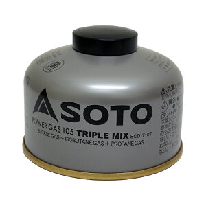 ソト SOTO パワーガス105トリプルミックス SOD-710T outdoor OD缶 寒冷地 新富士バーナー通販格安セール情報 楽天 通販