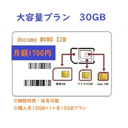 【全店500円クーポン】2ヶ月大容量30GBプラン プリペイドSIMカード Docomo回線 日本高速データ通信 Japan Prepaid SIM card LTE対応 利用期限延長可能 テザリング可能 サブ機 当日発送