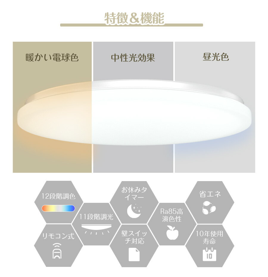 ★期間限定P50倍で2,171円★LED シーリングライト 6畳 8畳 調光調色 ledシーリングラ...