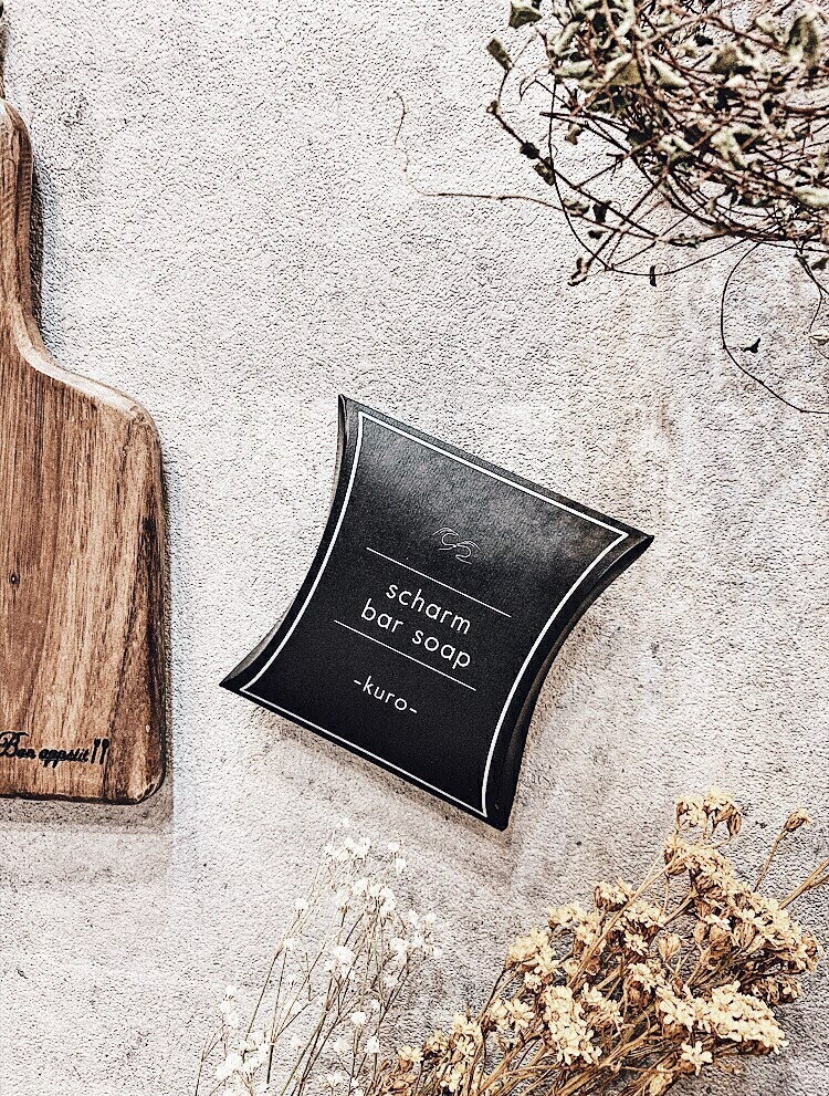 シャーム バー ソープ[scharm bar soap]【KURO】