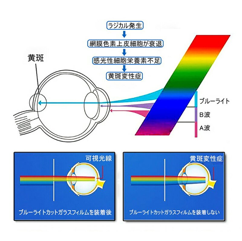 Xperia 10 II SOV43 / SO-41A / A001SO ガラスフィルム ブルーライトカット 3D全面保護 強化ガラスフィルム 曲面保護強化ガラスシール ソフトフレーム 3D 0.2mm 指紋防止 防水防滴 ゆうパケット 送料無料