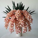 シンビジュームM/ピンク/10本立高さ90cm×巾55cm造花・光触媒 アーティフィシャルフラワー アートフラワー お誕生日 母の日 お祝い 立札無料 プレゼン...