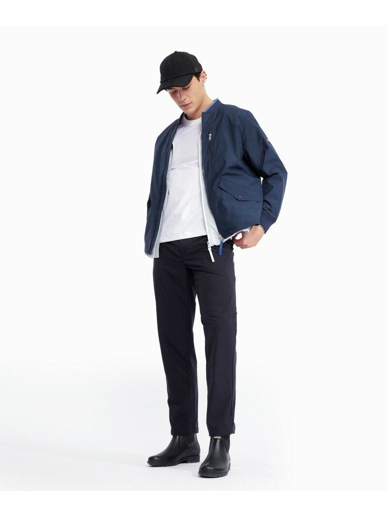 【SALE／30%OFF】GORE-TEX WINDSTOPPER ゴアテックス ウインドストッパー(R) 防風 撥水 透湿 MA-1 ブルゾン AIGLE エーグル ジャケット・アウター ブルゾン・ジャンパー ネイビー ベージュ【RBA_E】【送料無料】[Rakuten Fashion]