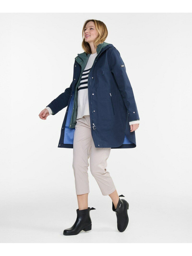 【SALE／40%OFF】MTD 防水 透湿 3レイヤー フーデッドコート AIGLE エーグル ジャ...