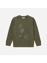 【SALE/60%OFF】ロゴプリントスウェットシャツ AIGLE エーグル トップス スウェット・トレーナー カーキグリーン【RBA_E】【送料無料】[Rak...