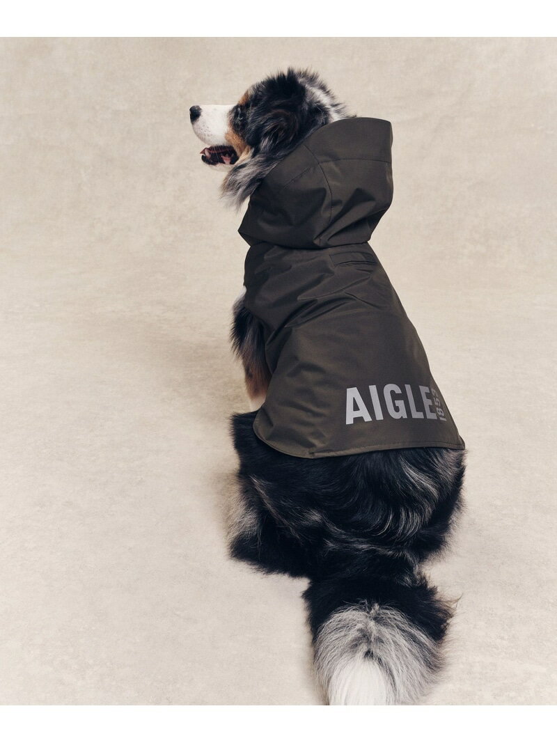 Rakuten - 撥水 レインパック フォー ドッグ AIGLE エーグル ペット用品 その他のペット用品 ブラック【送料無料】[Rakuten Fashion]