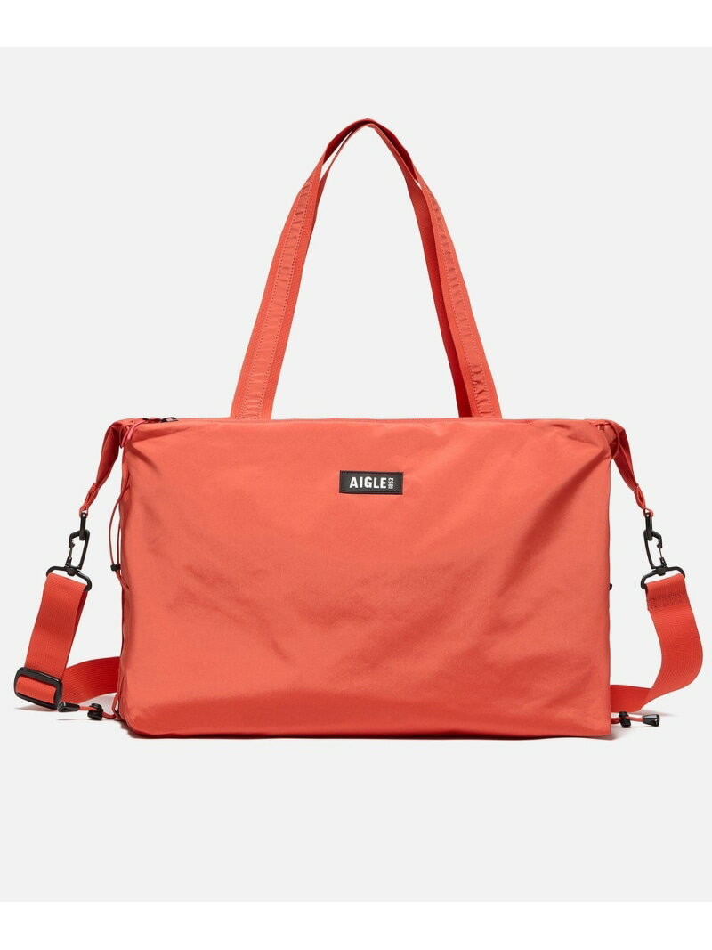 Rakuten - 撥水 ライト&コンパクト トートバッグ 25L AIGLE エーグル バッグ トートバッグ ホワイト オレンジ ネイビー【送料無料】[Rakuten Fashion]
