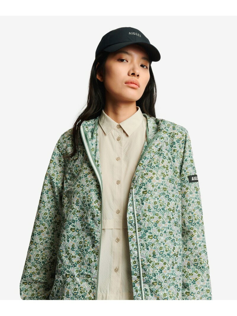 Rakuten - 【LIBERTY】撥水 エクストラライト フーディジャケット AIGLE エーグル ジャケット・アウター ナイロンジャケット ピンク ブルー【送料無料】[Rakuten Fashion]