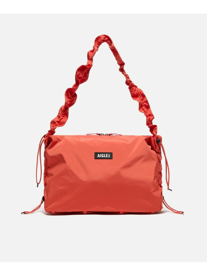 Rakuten - 撥水 ライト&コンパクト ショルダーバッグ 10L AIGLE エーグル バッグ ショルダーバッグ ネイビー ホワイト オレンジ【送料無料】[Rakuten Fashion]