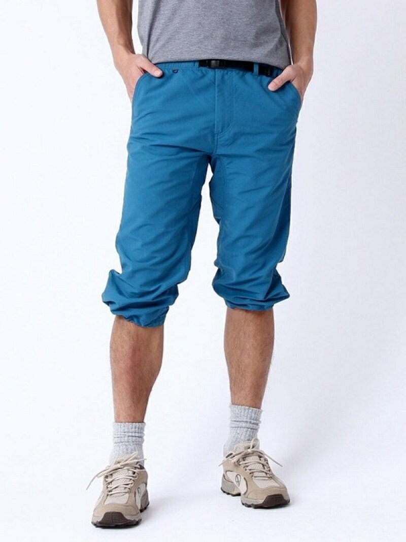 【SALE／55%OFF】(M)サプレックス ピーククオーターパンツ AIGLE エーグル パンツ ジーンズ・デニムパンツ ベージュ ブルー【RBA_E】【送料無料】[Rakuten Fashion]