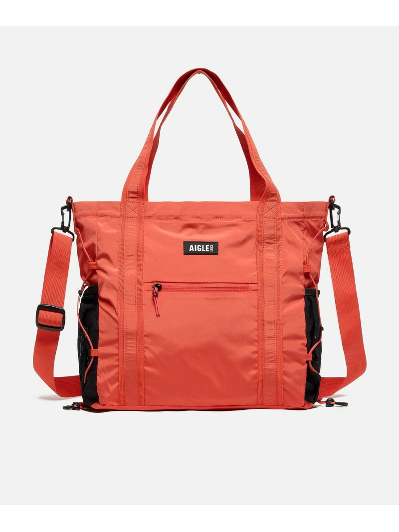 Rakuten - 撥水 ライト&コンパクト トートバッグ 14L AIGLE エーグル バッグ トートバッグ ホワイト オレンジ ネイビー【送料無料】[Rakuten Fashion]