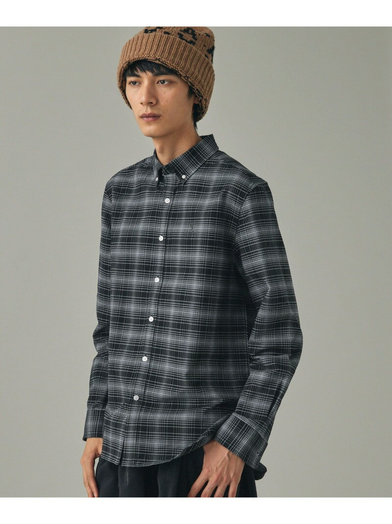 Rakuten - 【SALE／30%OFF】吸水速乾 オックスフォードボタンダウンチェックシャツ AIGLE エーグル トップス シャツ・ブラウス ブラック グリーン【RBA_E】【送料無料】[Rakuten Fashion]