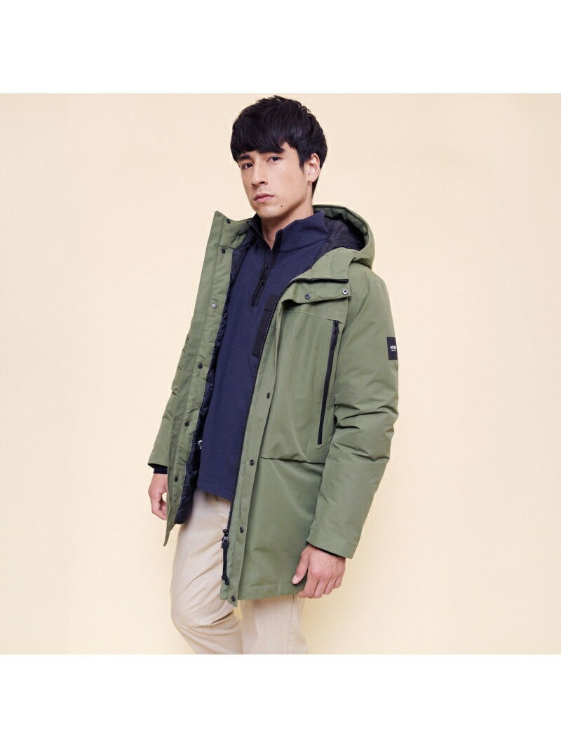 【SALE／30%OFF】メロディン AIGLE エーグル コート/ジャケット ダウンジャケット グリーン ブラック【RBA_E】【送料無料】[Rakuten Fashion]