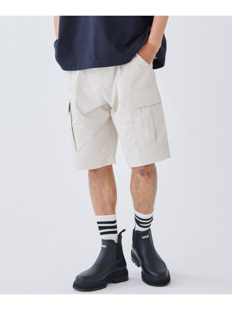 Rakuten - 【SALE／50%OFF】カーゴショーツ AIGLE エーグル パンツ その他のパンツ グリーン ホワイト【RBA_E】【送料無料】[Rakuten Fashion]