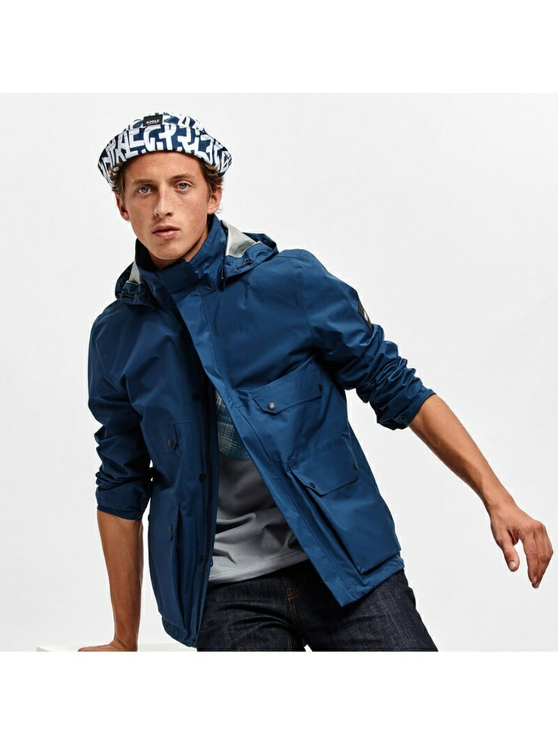 ゴアテックス ニカルディ ジャケット AIGLE エーグル コート/ジャケット マウンテンパーカー ブルー ブラック レッド【送料無料】[Rakuten Fashion]