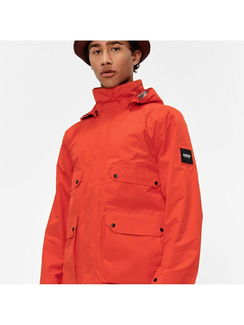 ゴアテックス ニカルディ ジャケット AIGLE エーグル コート/ジャケット マウンテンパーカー ブルー ブラック レッド【送料無料】[Rakuten Fashion]