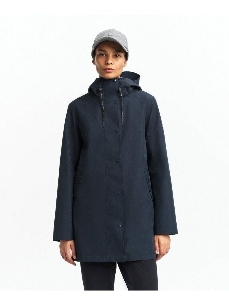 Rakuten - 【SALE／30%OFF】GORE-TEX ゴアテックス 防水 防風 透湿 ミドル丈ジャケット AIGLE エーグル ジャケット・アウター マウンテンパーカー ネイビー カーキグリーン【RBA_E】【送料無料】[Rakuten Fashion]