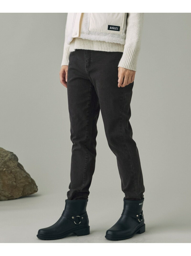 Rakuten - 【SALE／30%OFF】吸水速乾 COOL MAX クールマックス ストレッチ スリムフィットスキニーデニムパンツ AIGLE エーグル パンツ ジーンズ・デニムパンツ ブラック ブルー【RBA_E】【送料無料】[Rakuten Fashion]
