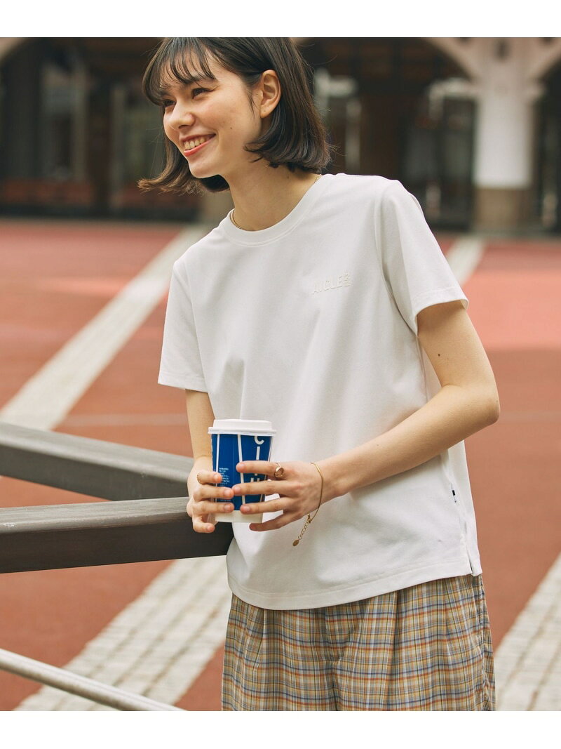 【SALE／60%OFF】UVカット 吸水速乾 プライムフレックス ワンポイントロゴ 半袖Tシャツ RP AIGLE エーグル トップス カットソー・Tシャツ イエロー ネイビー ホワイト【RBA_E】【送料無料】[Rakuten Fashion] aigle-10002917 AIGLE サンプル画像2