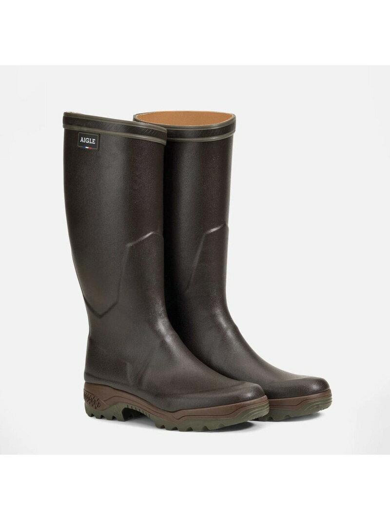 パークル ラバーブーツ AIGLE エーグル シューズ レインブーツ ブラウン【送料無料】[Rakuten Fashion]