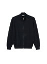 【SALE/20%OFF】コットンメリノセーター ダブルジップアップブルゾン / ドライバーズニット AIGLE エーグル トップス カーディガン ブラック【R...